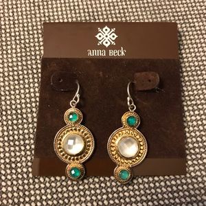 Anna Beck Earrings--only worn once!