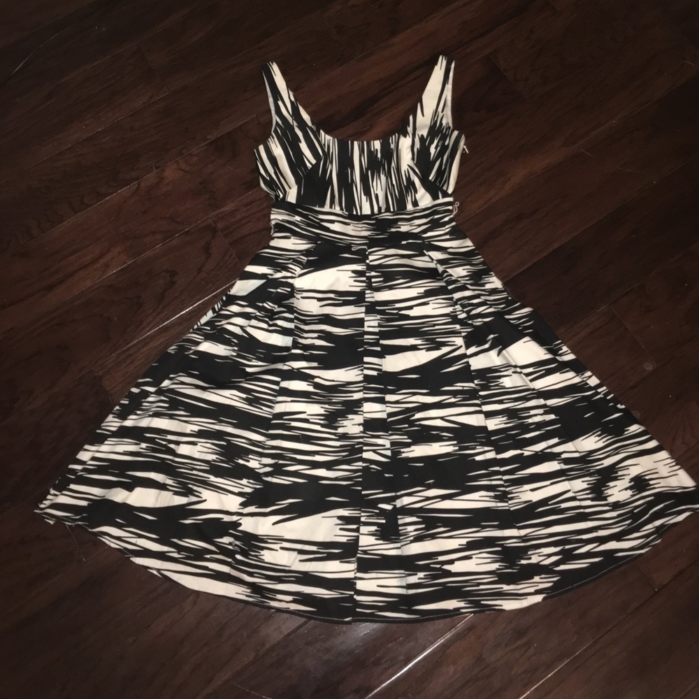 Calvin Klein Black and White Dress