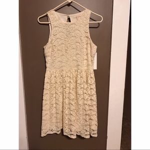 Cream Lace dress