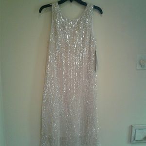 Studio One Gold Sequin Dress