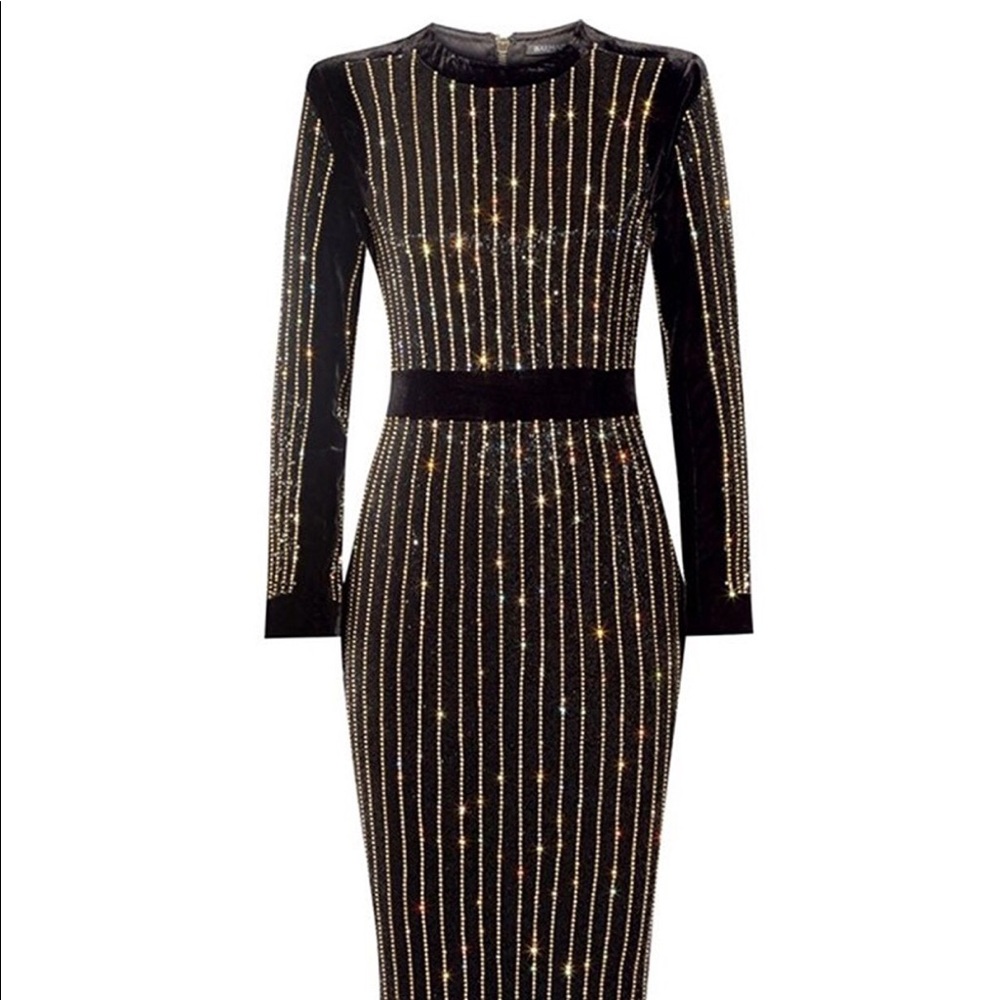 Sparkled Body con Cocktail Dress