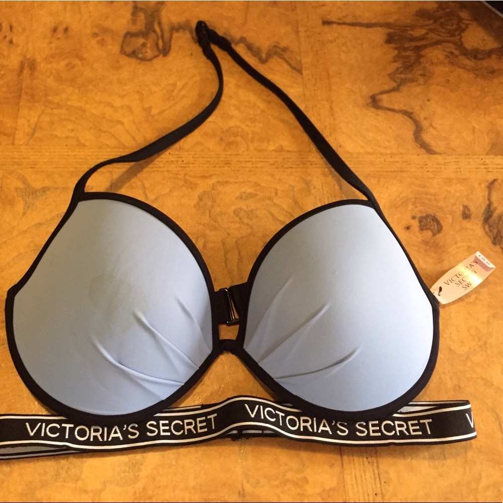 NWT Victoria Secret molded bikini top sz 36d