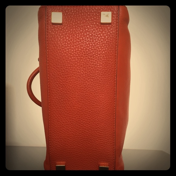 Michael Kors Gia Top Zip Satchel Genuine Leather - Picture 3 of 6