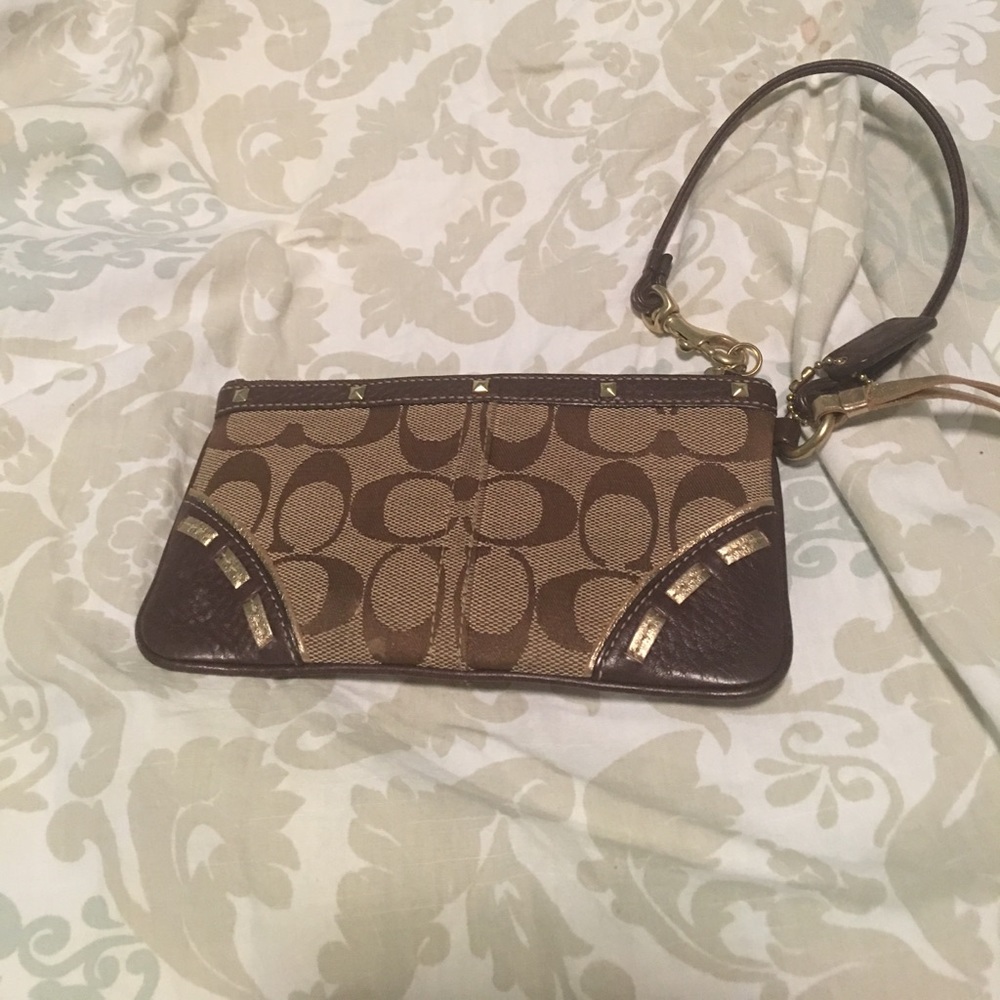 Coach wristlet