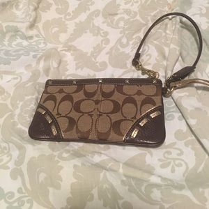 Coach wristlet