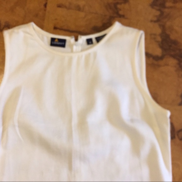 Liz sport white Cotten shift size 14 - Picture 3 of 4