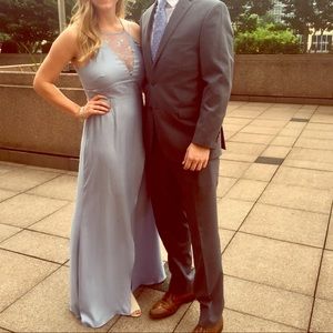 BCBG light blue maxi/formal dress