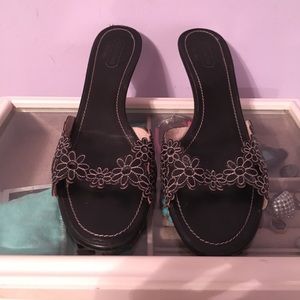 Black Coach Slides