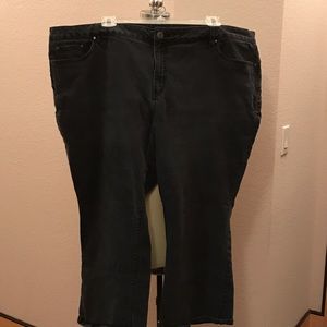 Black Bootcut Jeans