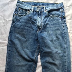 Levi's 550 Blue Jeans Low Rise Boot Cut
