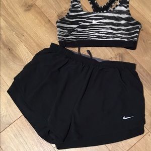 Black Nike Dri-fit Shorts