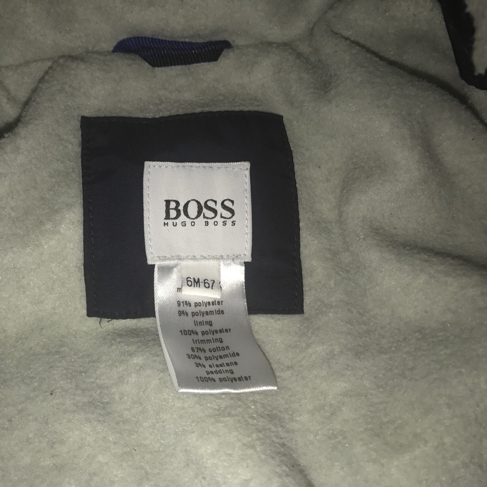 Hugo boss 3-6 months winter coat for a boy