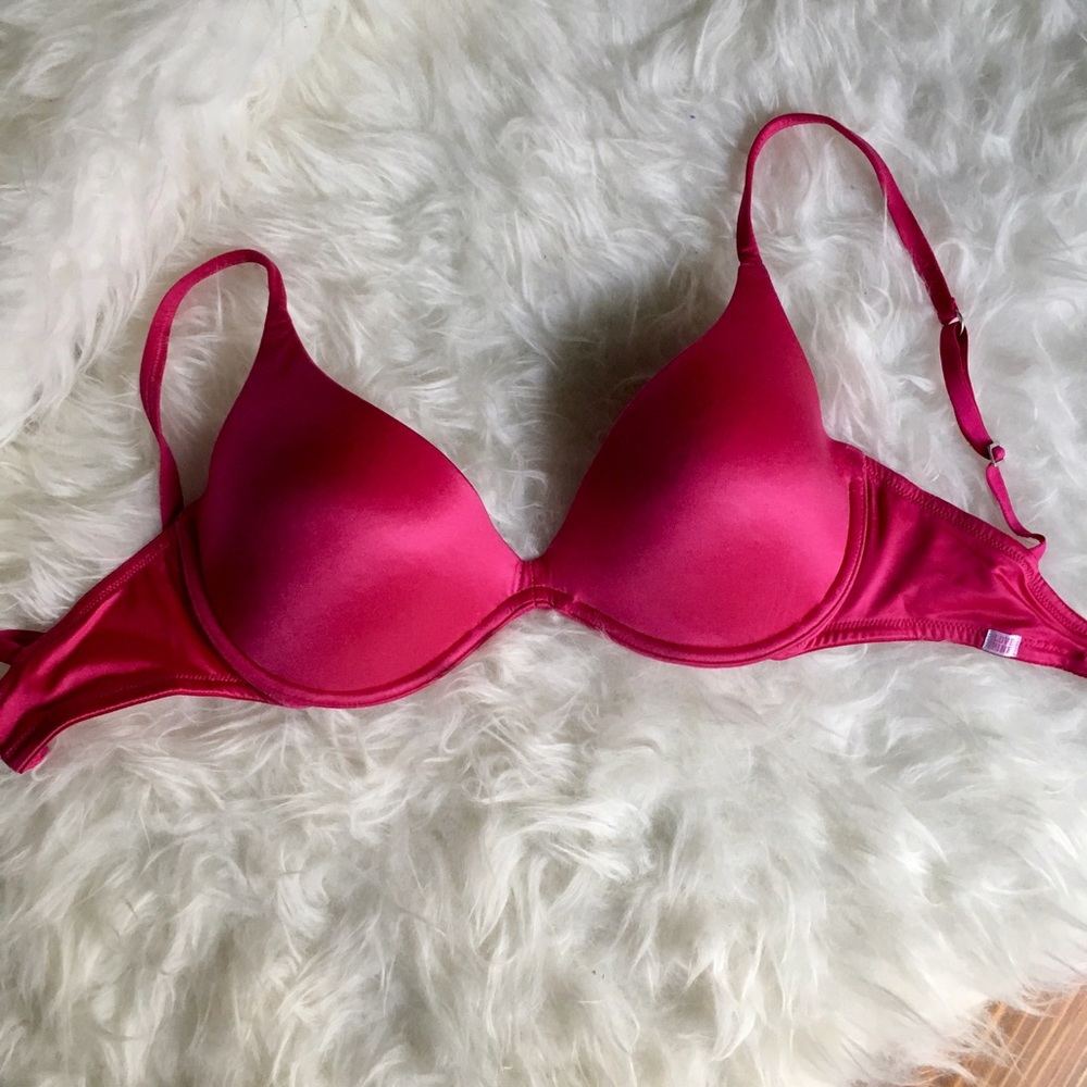 Victoria's Secret PINK Uplift Scoopneck Bra - pink