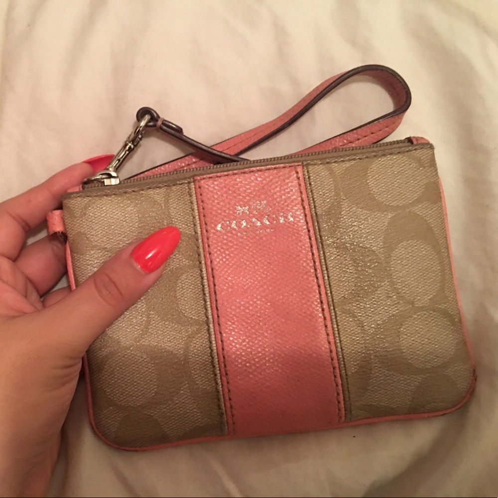 Authentic Coach wristlet