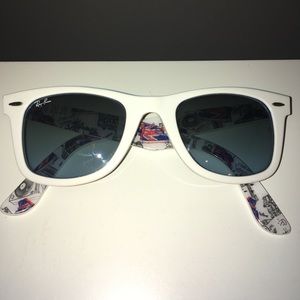 White Ray Bans