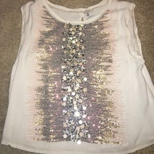 Size XS sequin top from Urban Outfitters