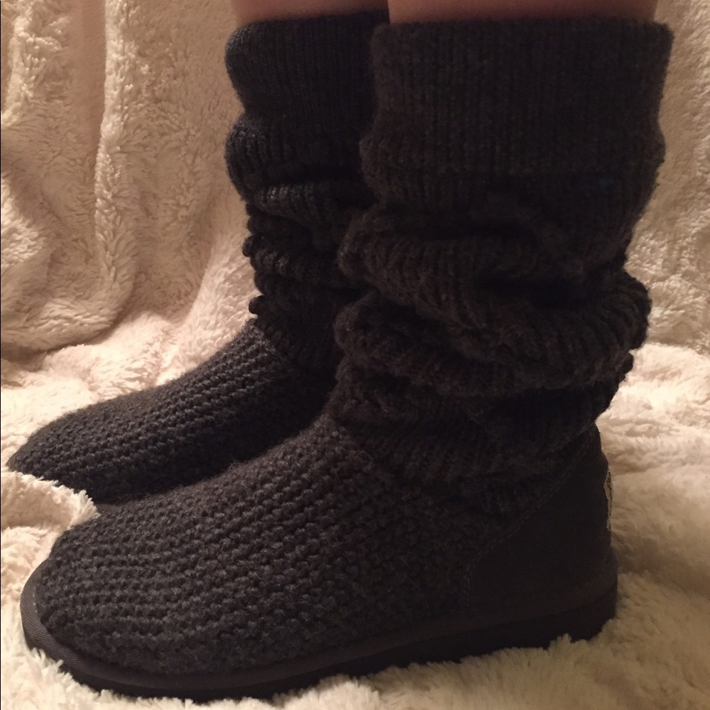 UGG Argyle Knit Boot