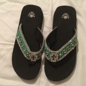 Isabella handmade jewel sandals