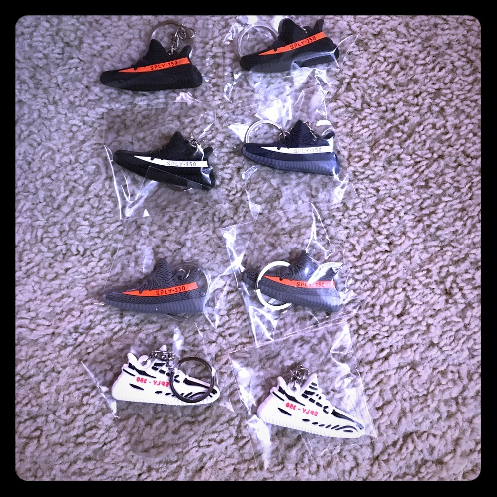 Yeezy SPLY-350 boost Keychains from Adidas