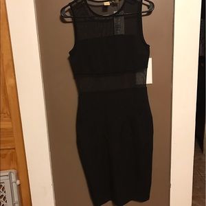 NWT Black fitted midi dress 🌚