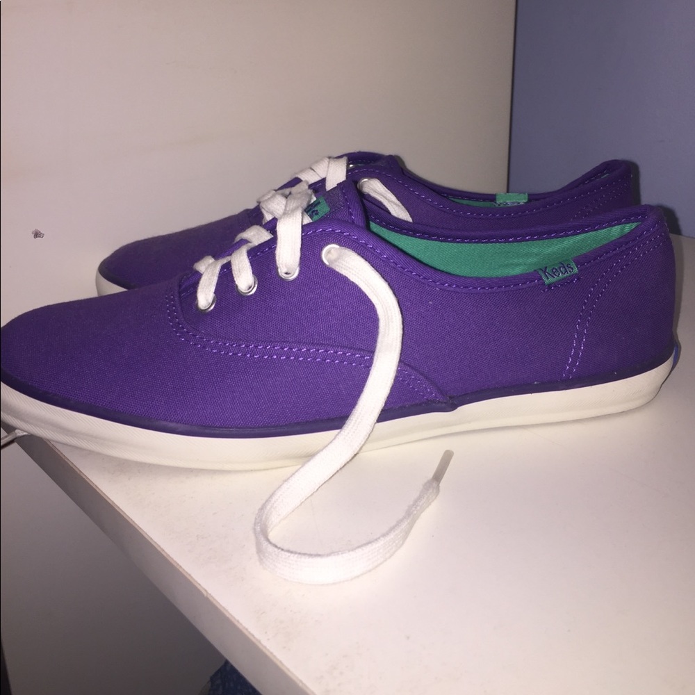 Keds purple sneakers