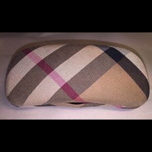 Burberry glasses case