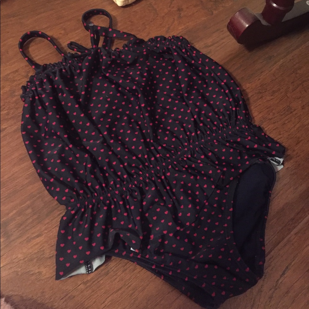 Heart swimsuit