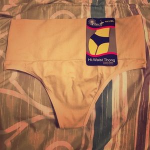 High waist thong