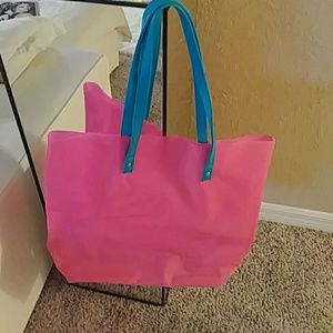 Hot pink tote