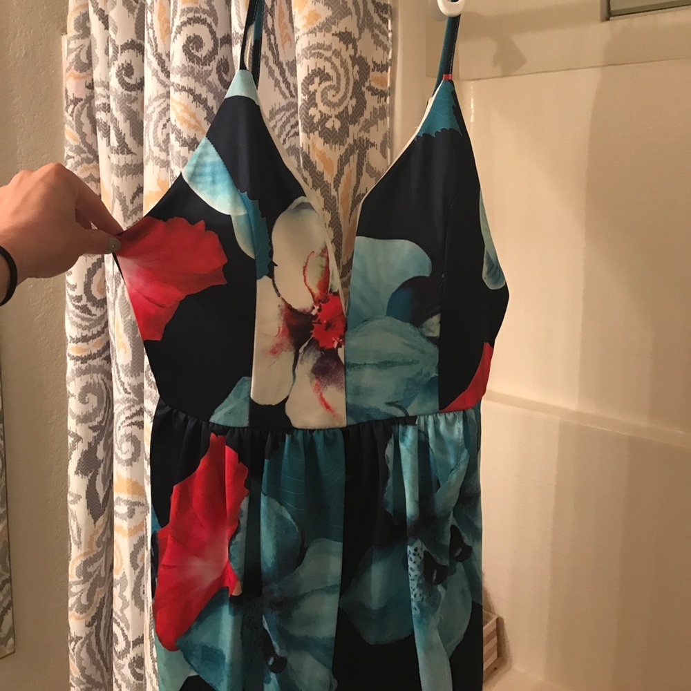 Tropical evening dress