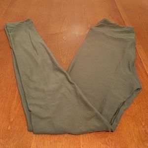 LuLaRoe Olive Green Leggings