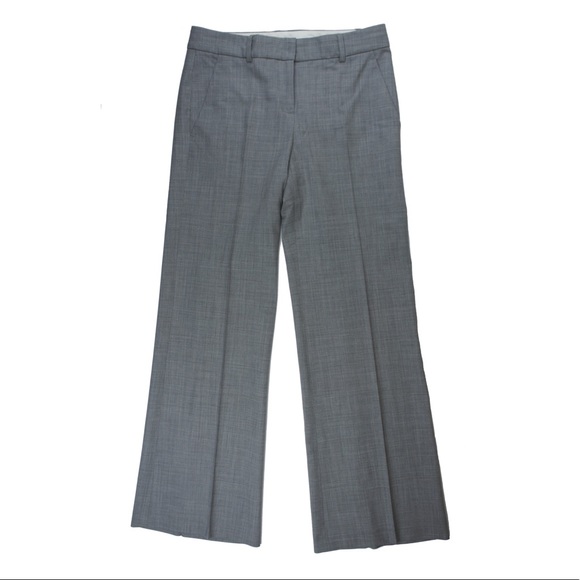 Theory Pants - THEORY Emory Tailor Gray Wool Trouser Dress Pants