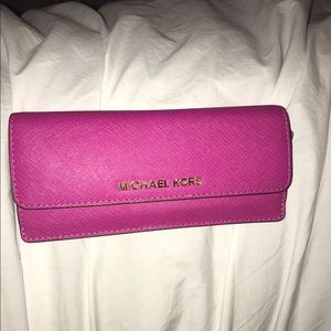 Michael Kors Jet Set Flat Wallet