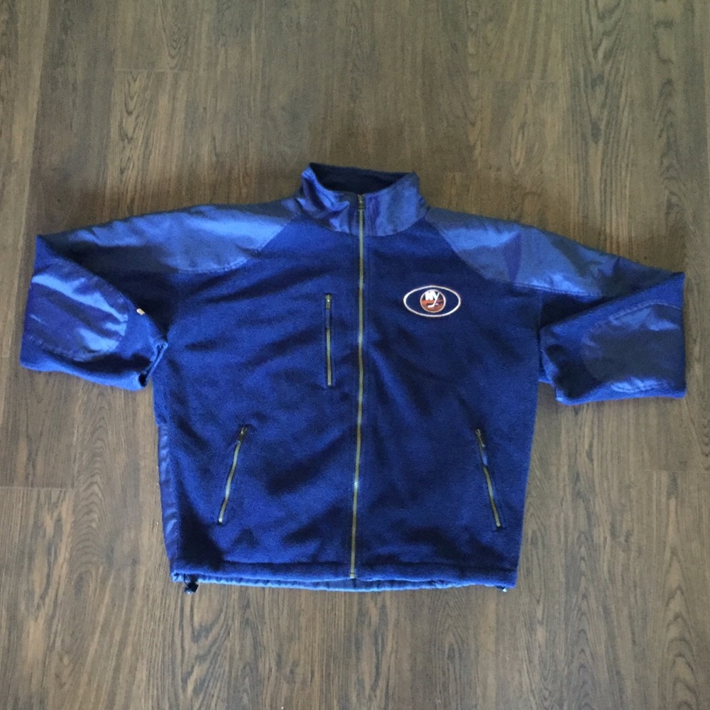 Vintage CCM New York Islanders Center Ice Jacket