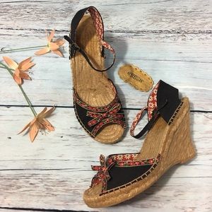 🌹 Seychelles Espadrilles Wedges Rose 4 in