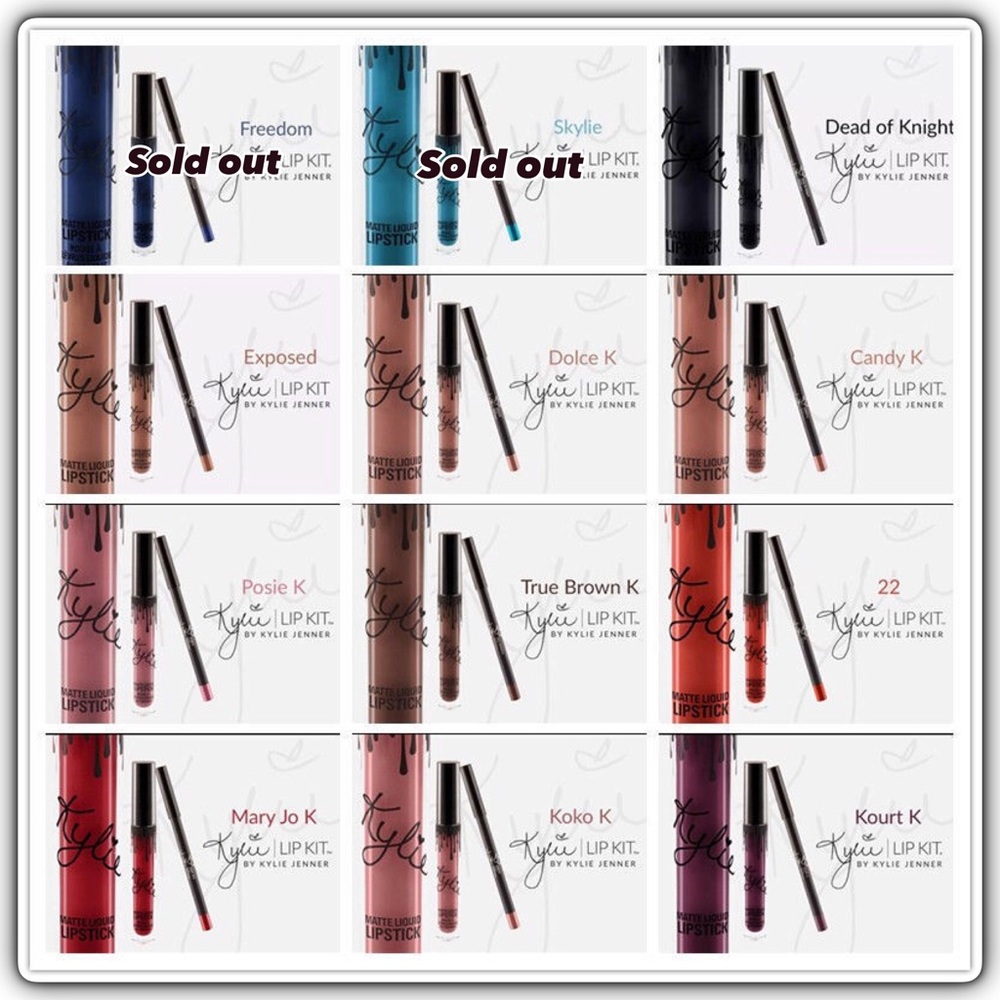 🛒 N͙O͙W͙ Kylie Cosmetics Mattes/Glosses/Metallic