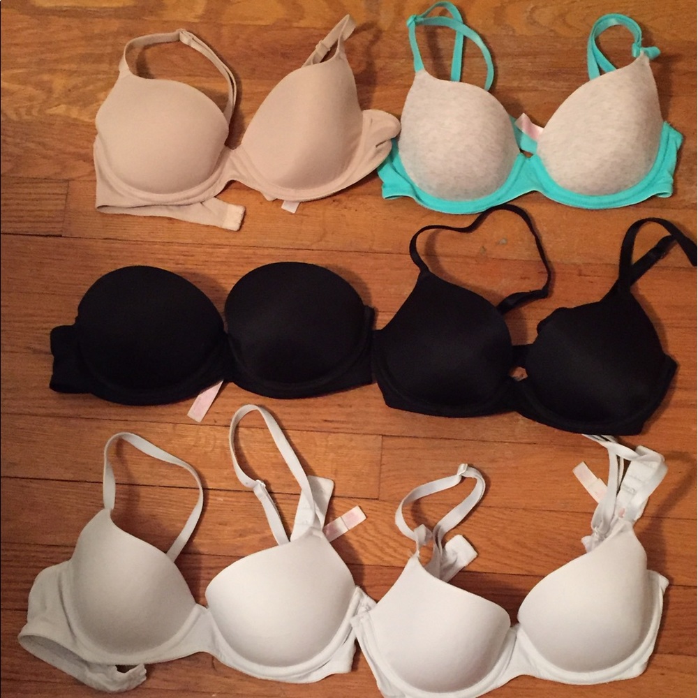 Bundle of 6 VS Pink Bras