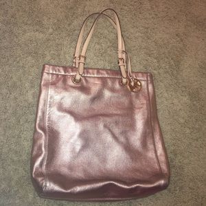 Michael Kors Rose Gold Tote