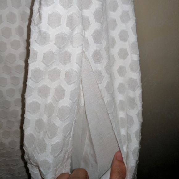 Rag & Bone Evie Honeycomb Dress in White - Picture 5 of 6