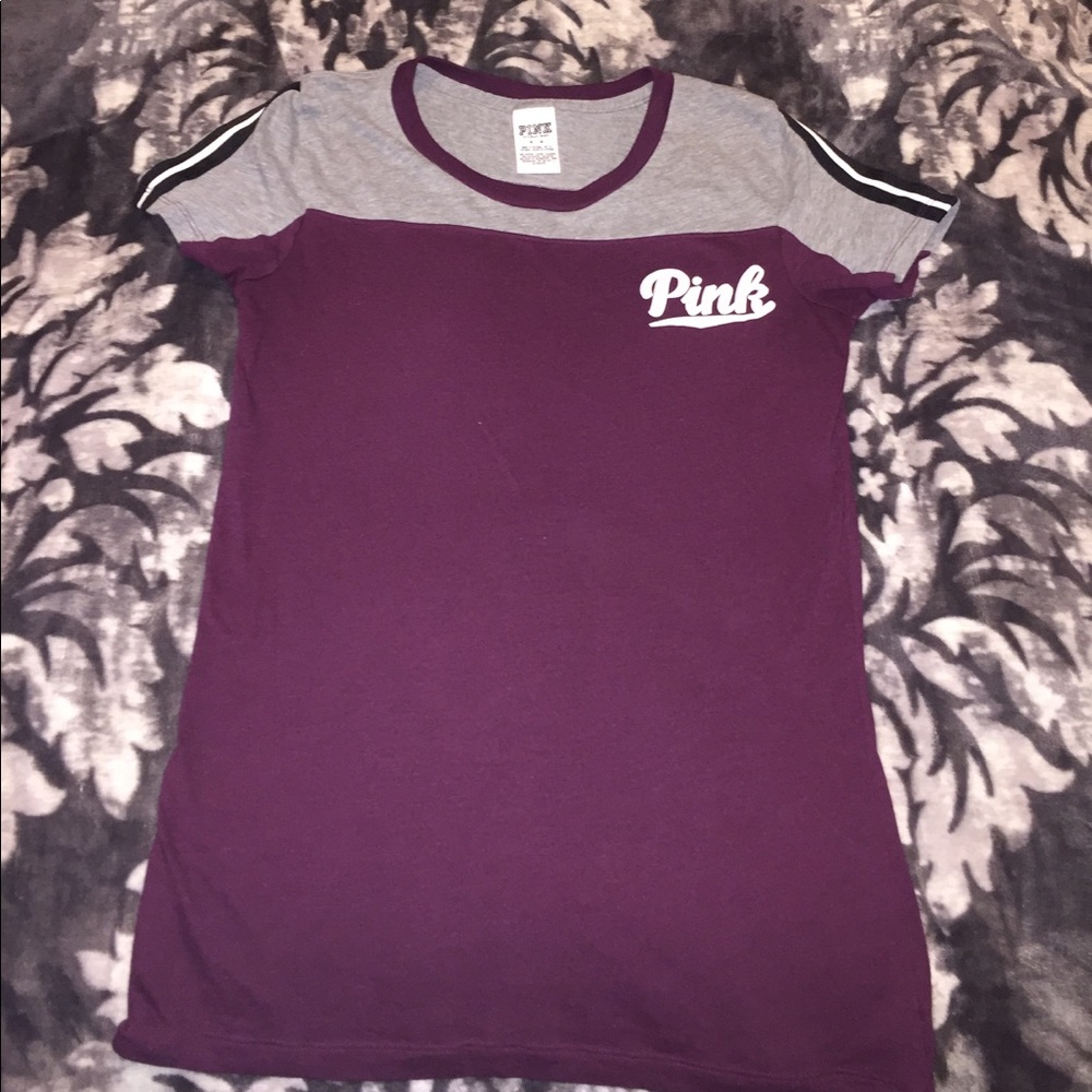 Maroon PINK tee