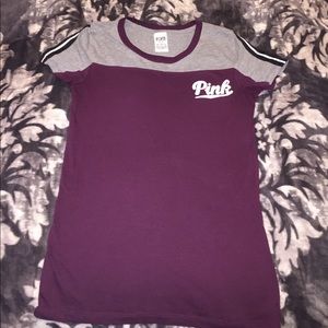 Maroon PINK tee