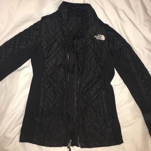 girls black north face jacket