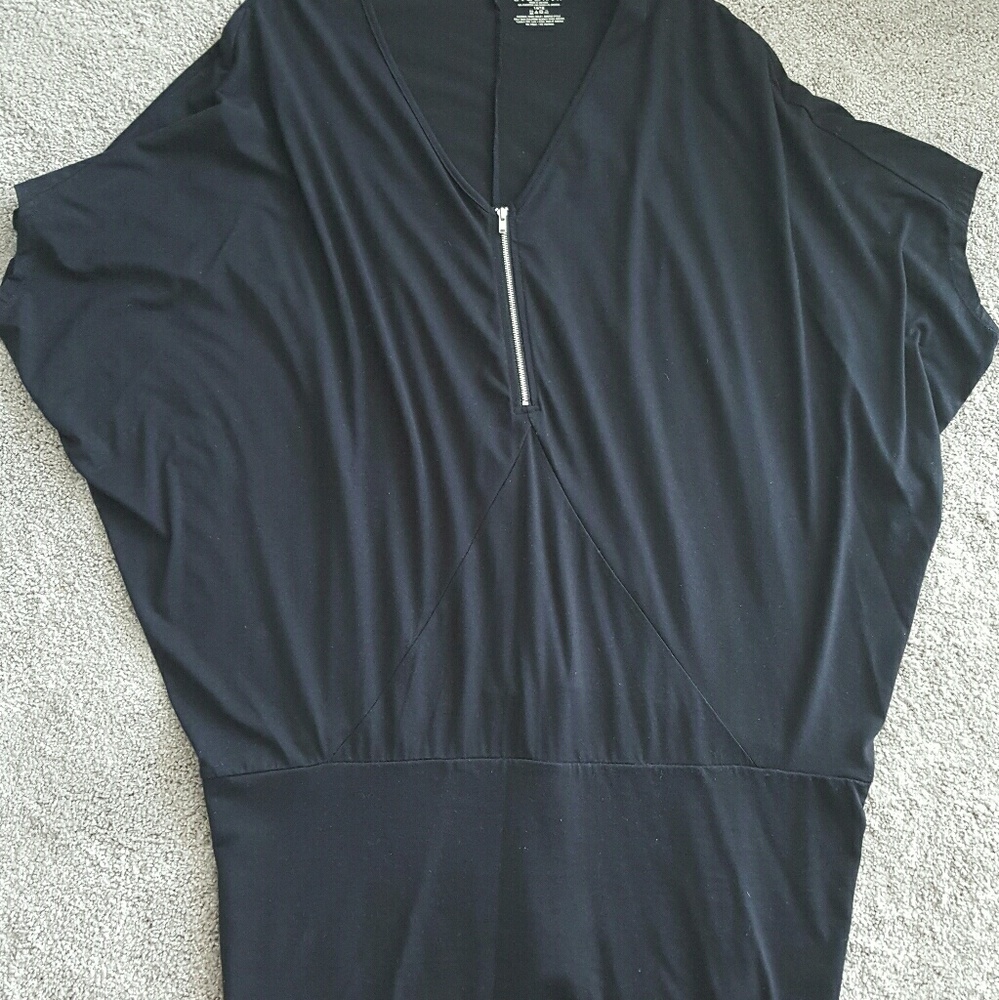 Lane Bryant Black Dolman Top