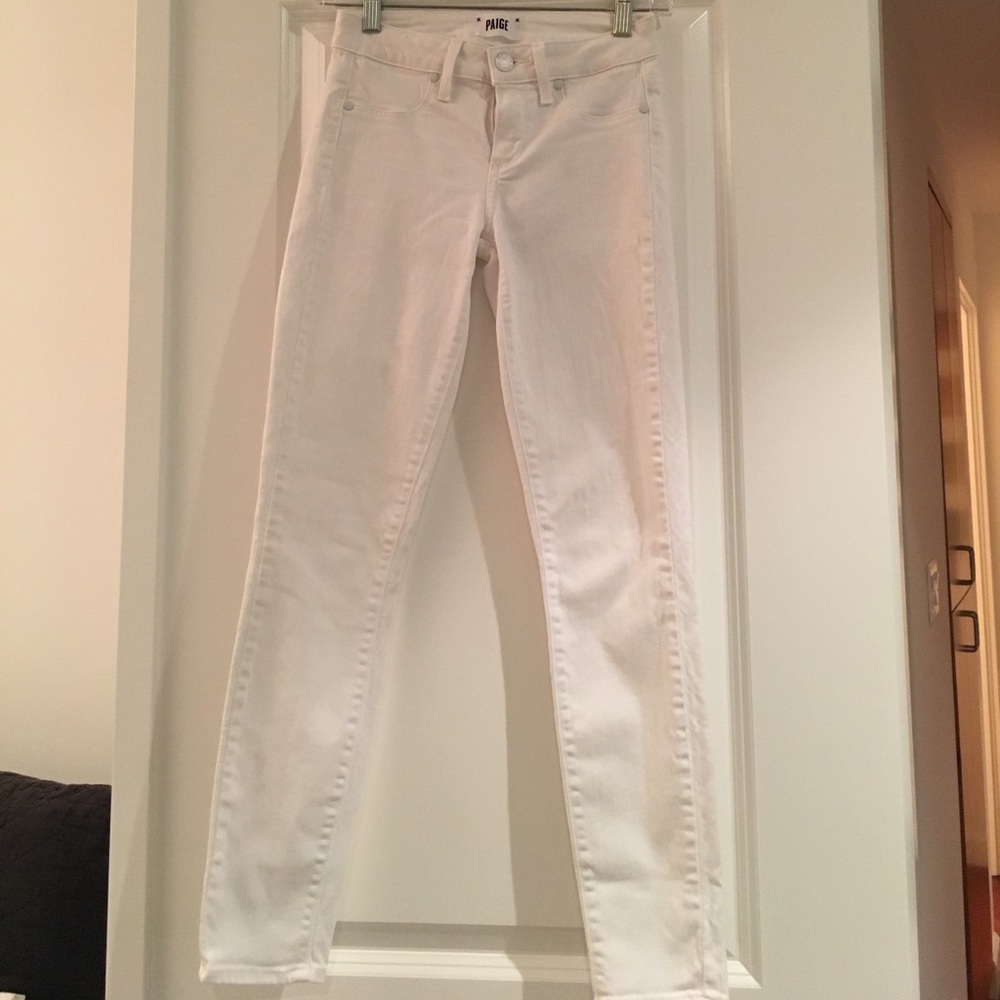 Paige, size 25 skinny Verdugo ankle skinny jeans