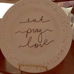 Handmade decorative plate