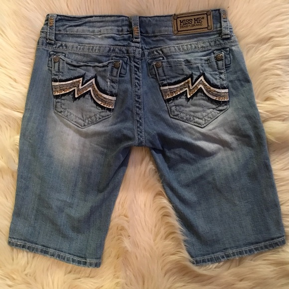 Miss Me Pants - MISS ME BRAND Bermuda Shorts size 29