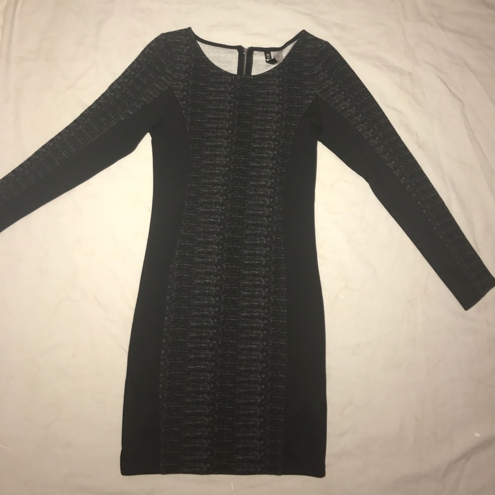 H&M Two Tone Shaped Dress