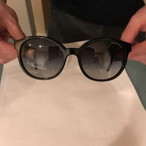 Authentic Burberry women's black sunglasses