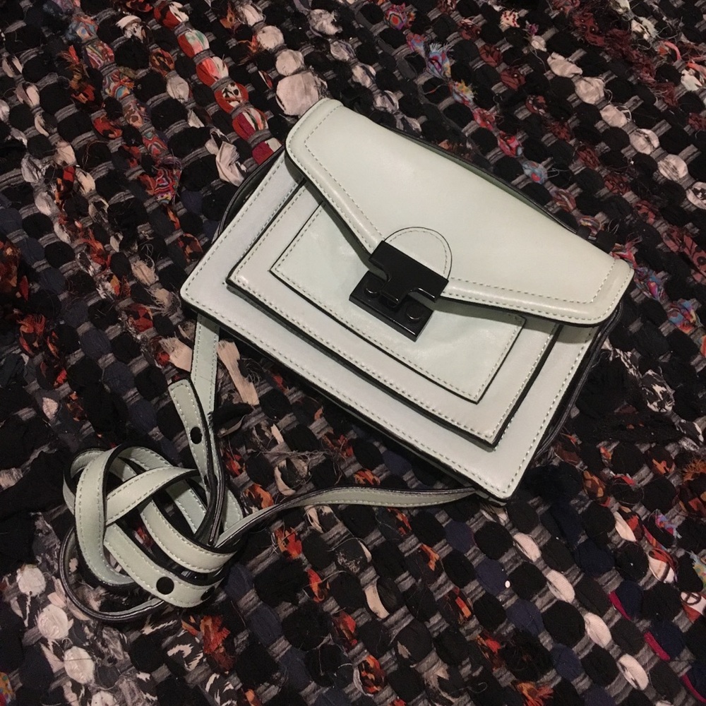 Loeffler Randall Mint Green Mini Rider Bag