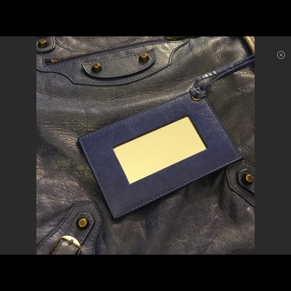 Balenciaga Blue Mirror AUTHENTIC - Picture 1 of 3